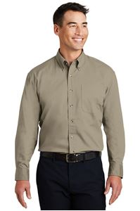 Picture of TLS600T PORT AUTHORITY® TALL LONG SLEEVE TWILL SHIRT