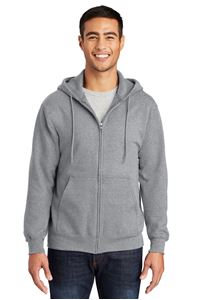 Picture of PC90ZH  Port and Company Essential Fleece Full-Zip Hooded Sweatshirt