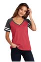 Picture of DM476 District Women's Game V-neck Tee
